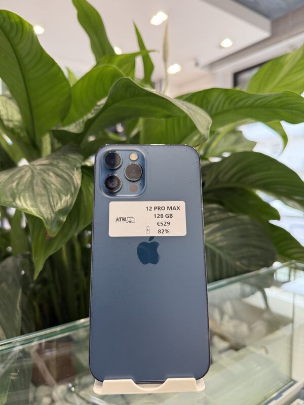 Iphone 12 Pro Max - Azzurro128 gb (usato garantito)