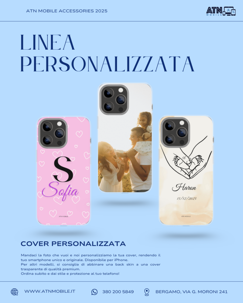 Box Style Personalizzata – Cover, Pellicola Retro e Cordino